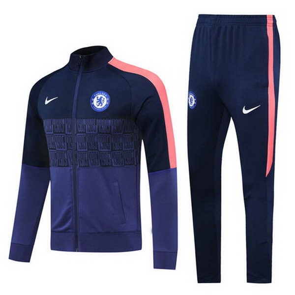 Chandal Chelsea 2020-21 Azul Marino Naranja